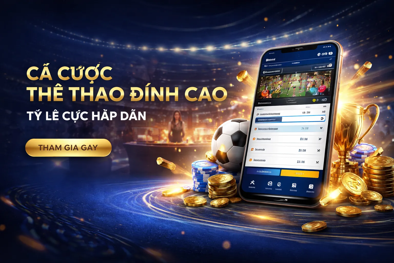 Nền tảng cá cược trực tuyến 68gem an toàn và hấp dẫn
